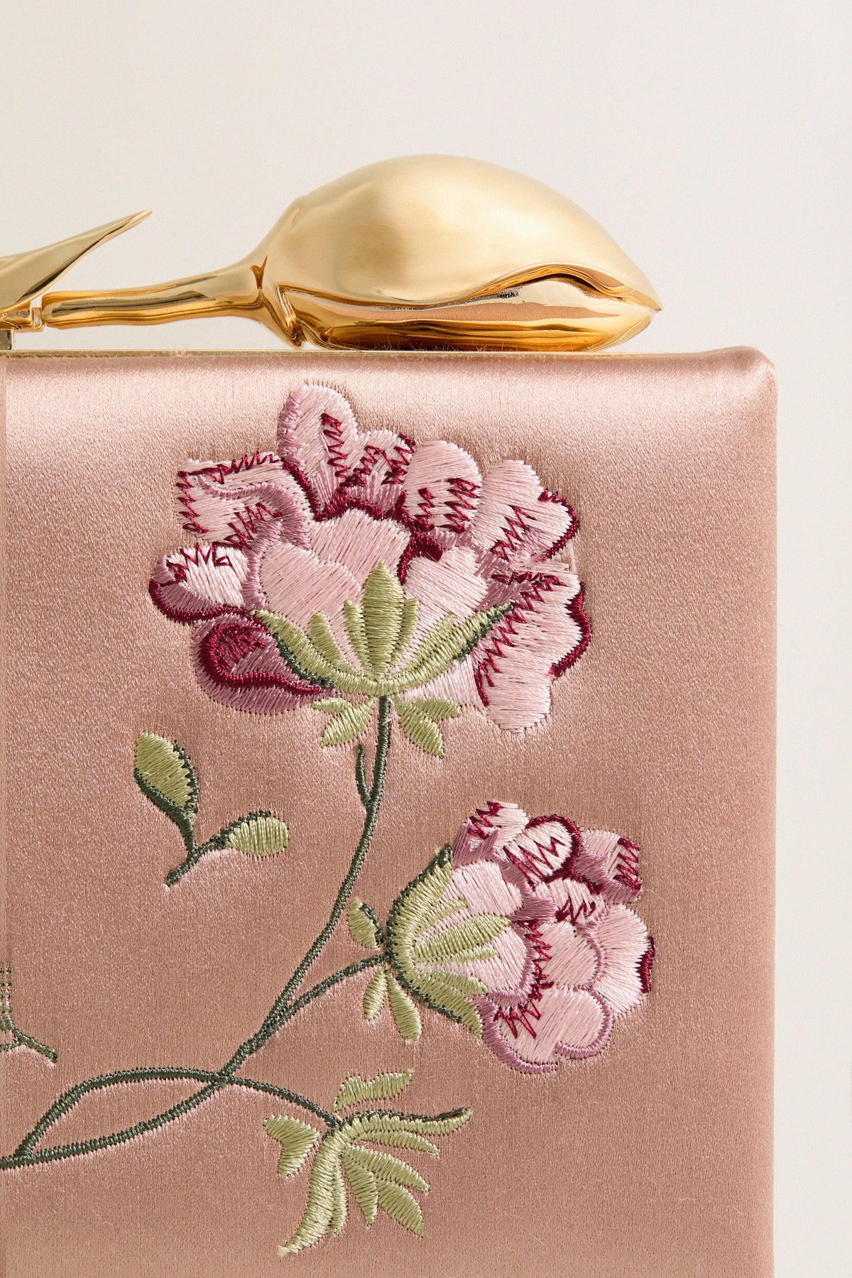 Bisque Bloom Clutch
