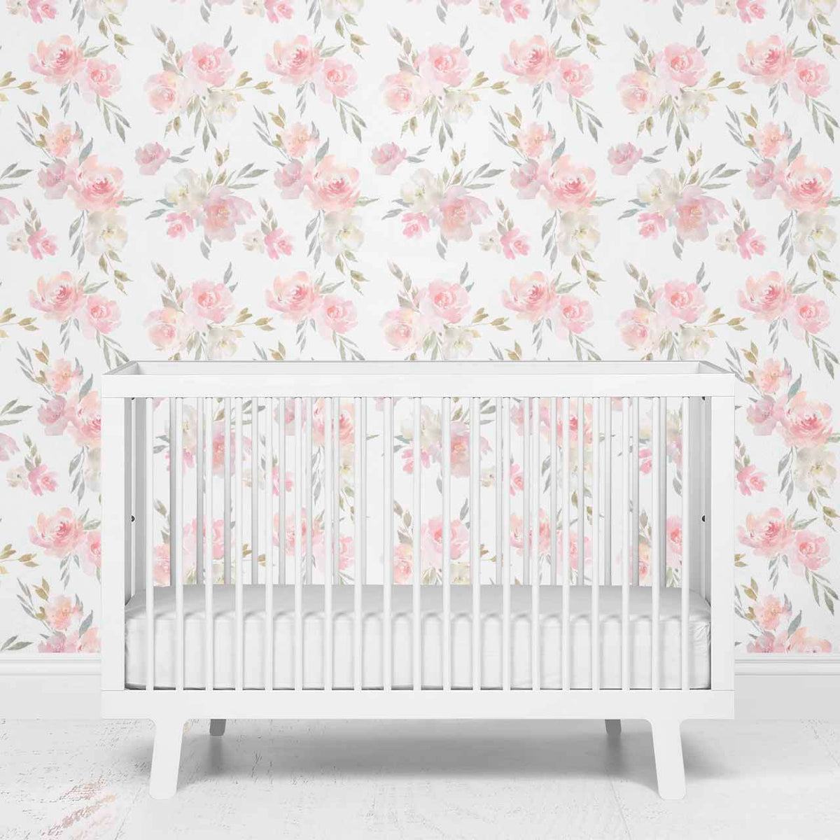 Delaney's Dusty Floral Removable Wallpaper