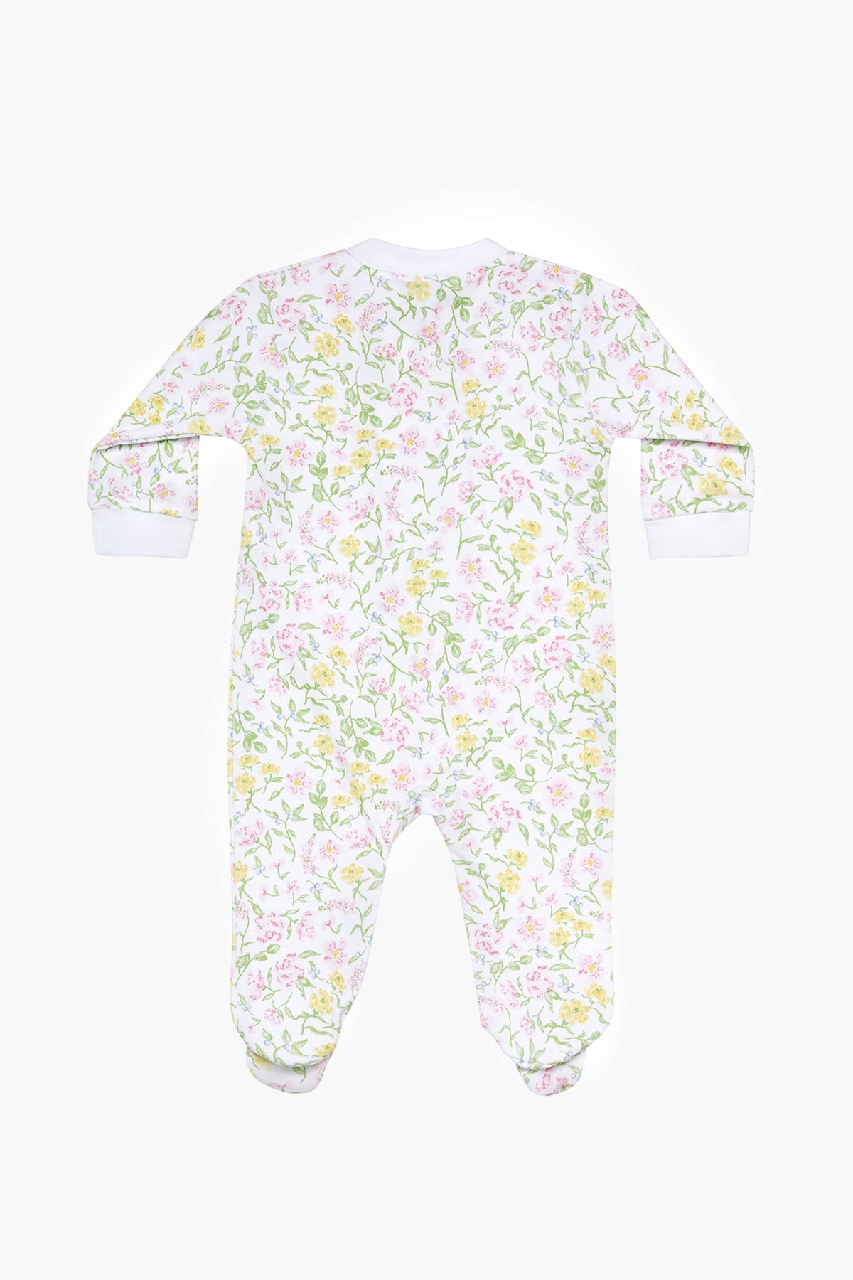 Berry Wildflowers Zipper Footie