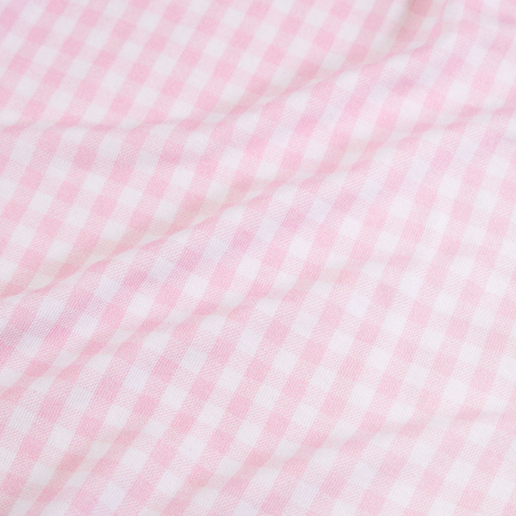 Garden Gingham Pink Petticoat Bodysuit Dress