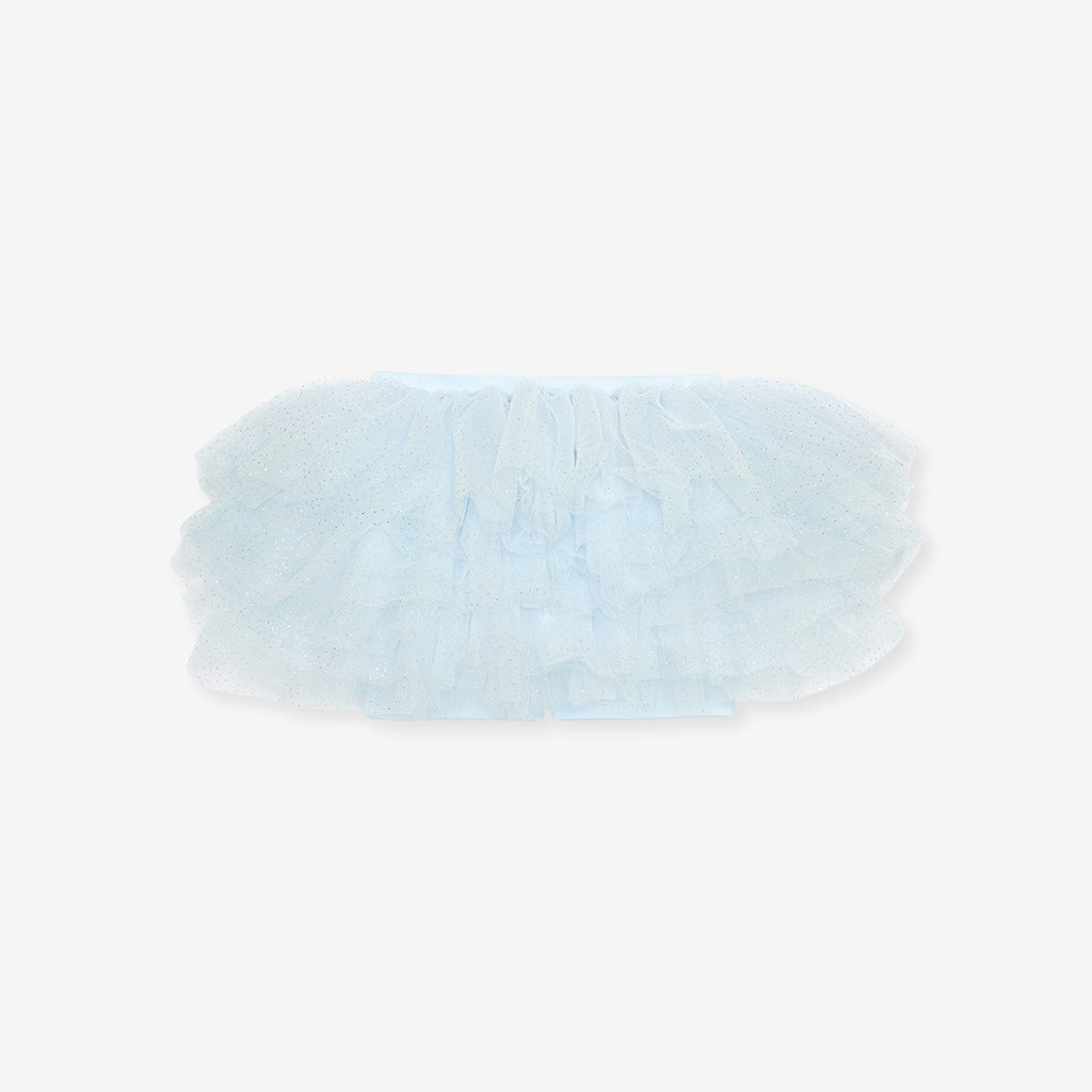 Wintery Blue Tulle Skort
