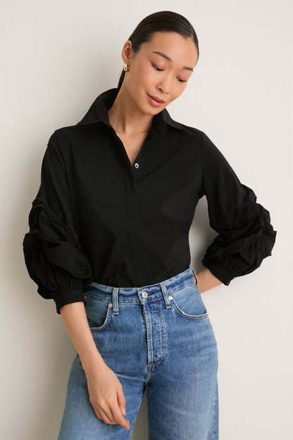 Black Alessia Top
