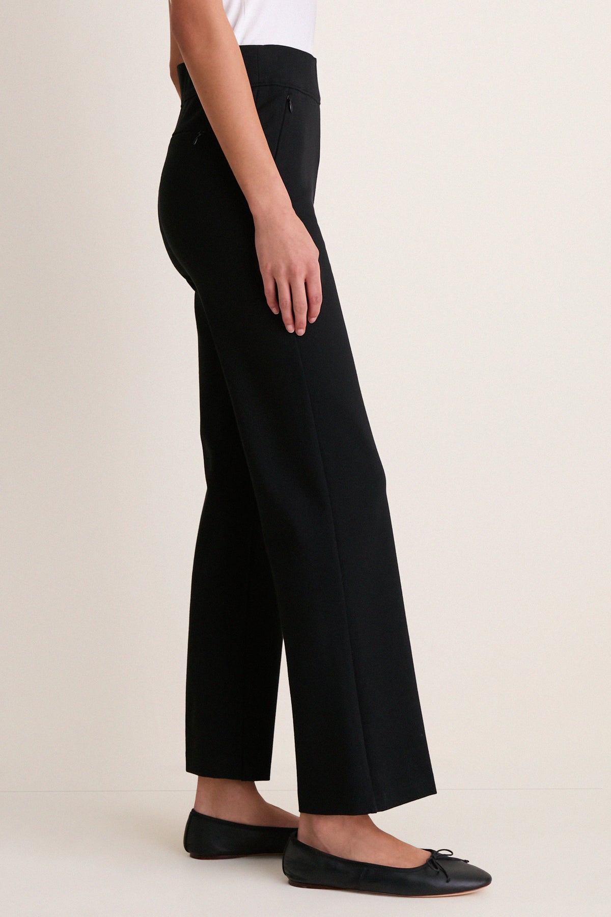 Black 28 Inch Compression September Pant