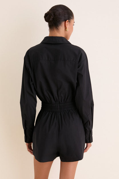 Black Hartwell Playsuit