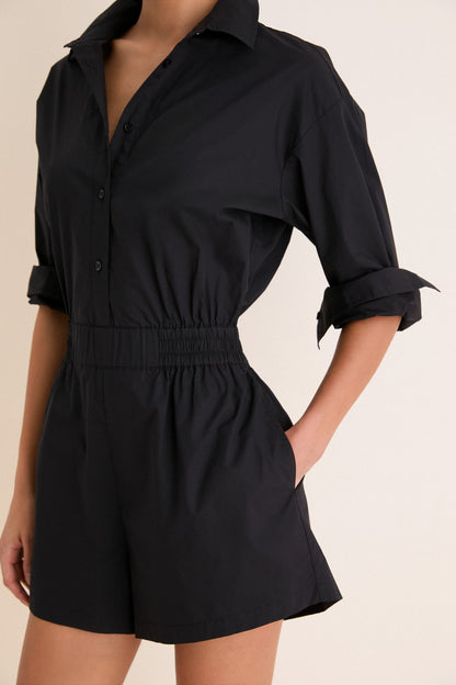 Black Hartwell Playsuit