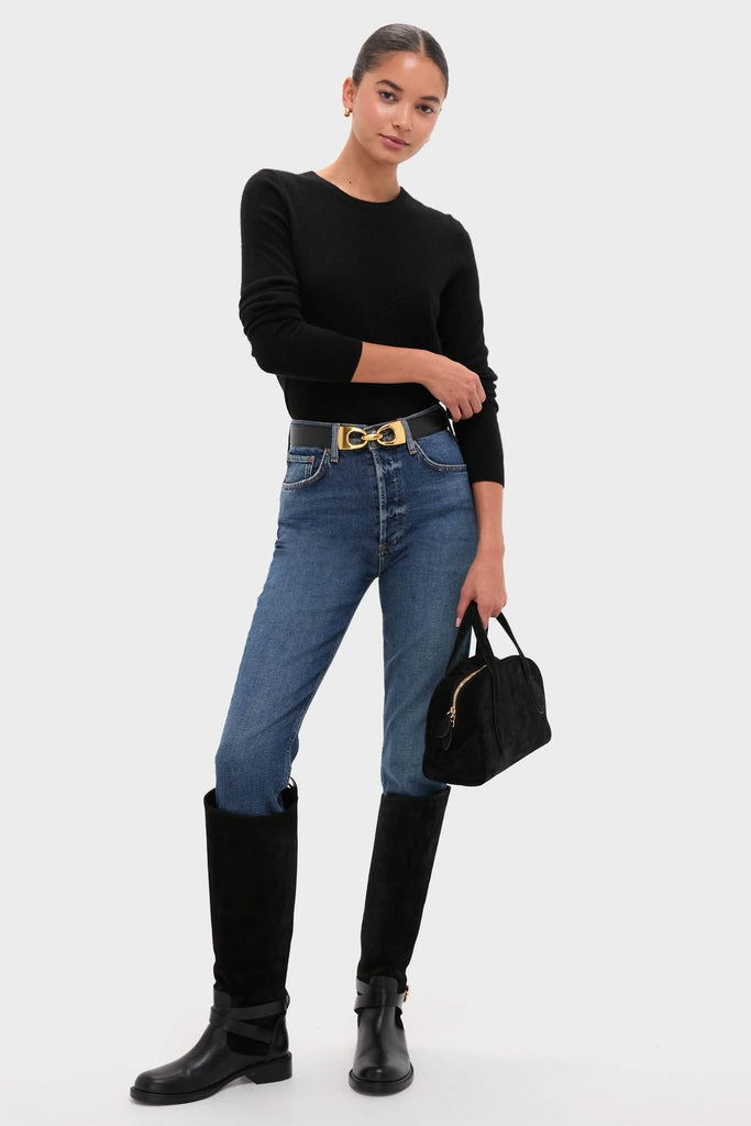 Black Benni Riding Boots