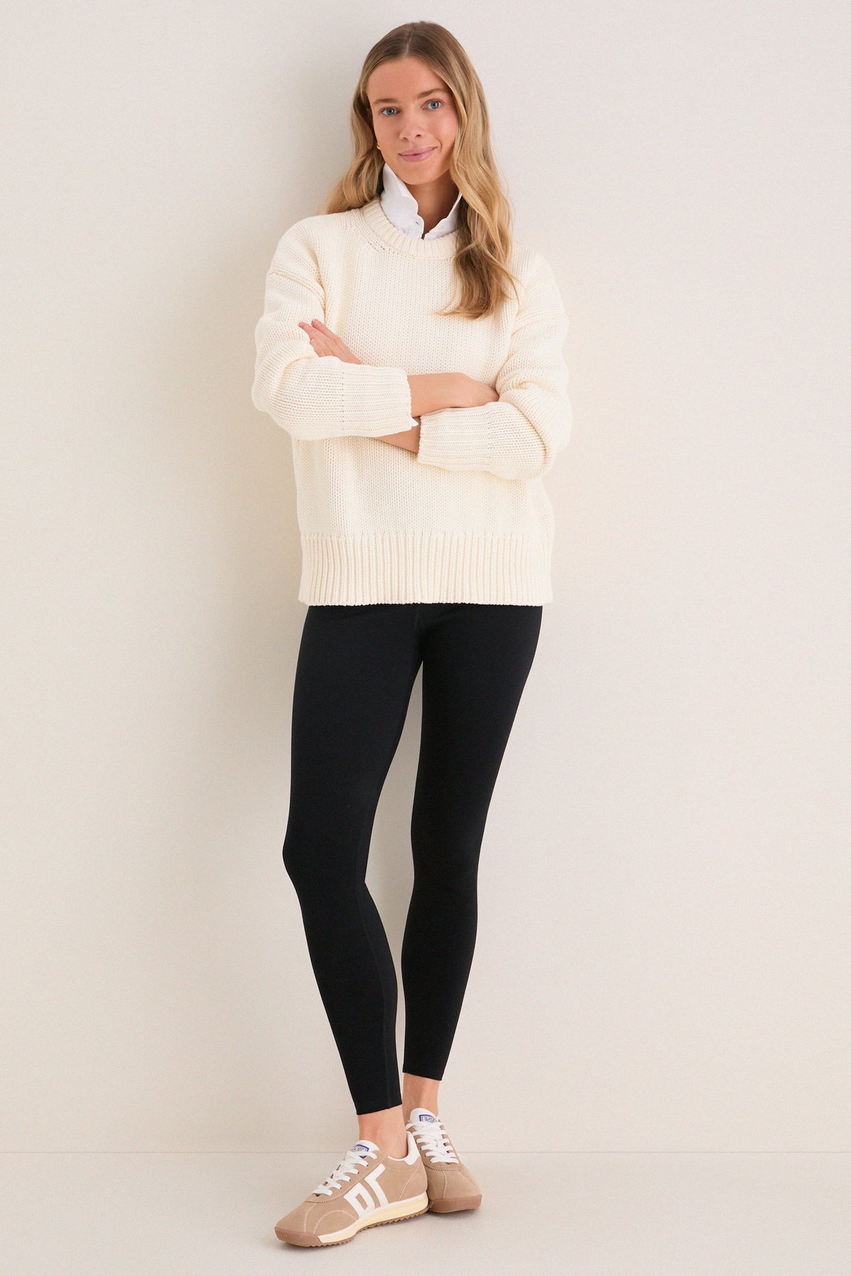 Black High Rise Compression September Leggings