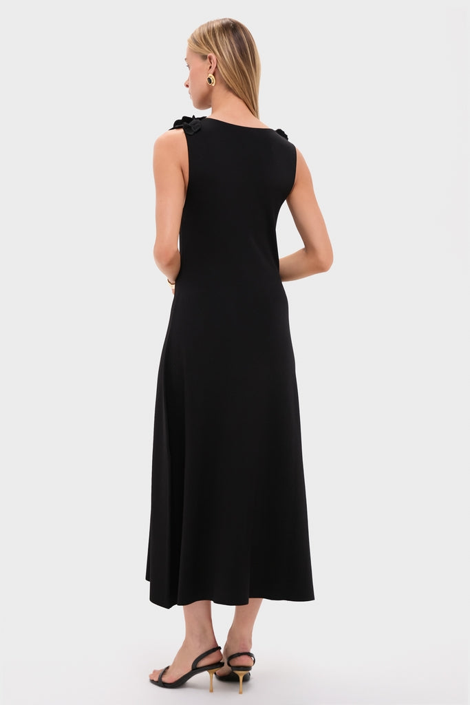 Black Woolfe Maxi Dress