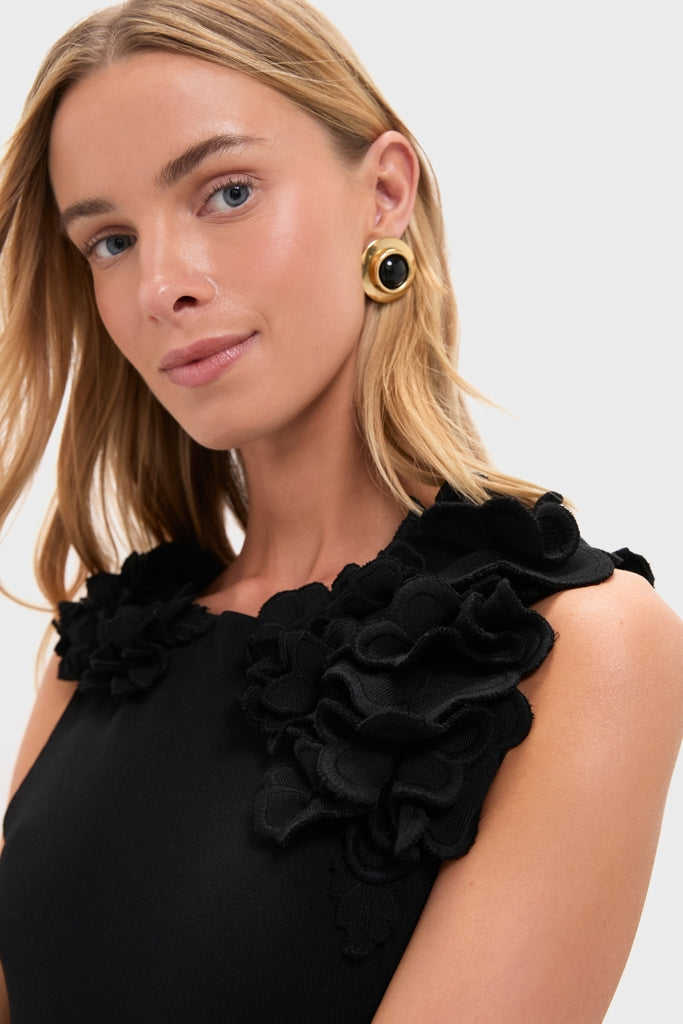 Black Woolfe Maxi Dress