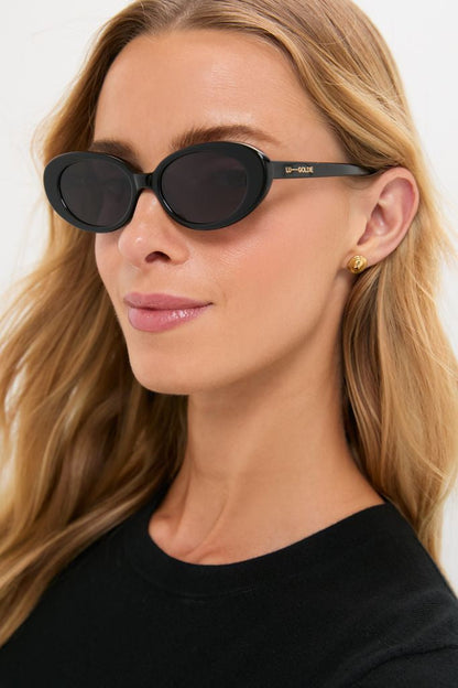 Black Jeanne Sunglasses