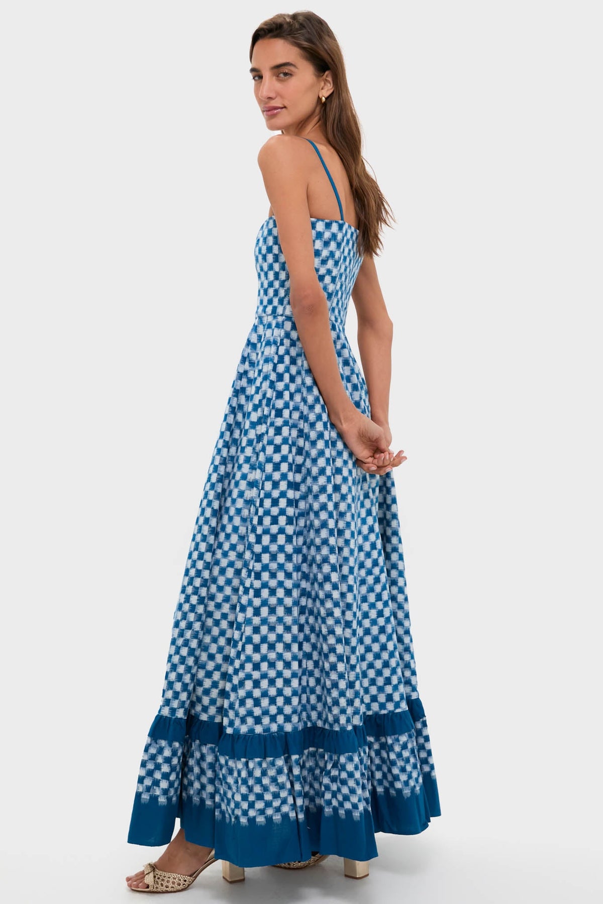 Blue Checkmate Dress