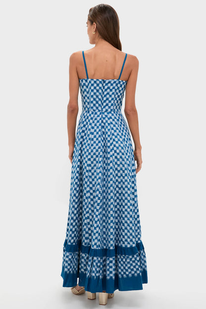Blue Checkmate Dress