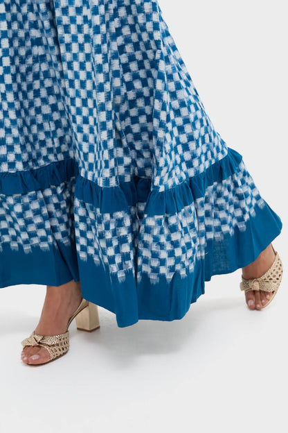 Blue Checkmate Dress