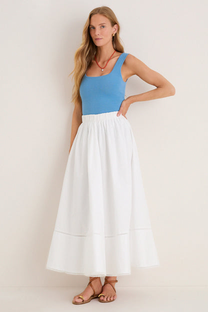 Allure Blue Sara Rib Knit Tank