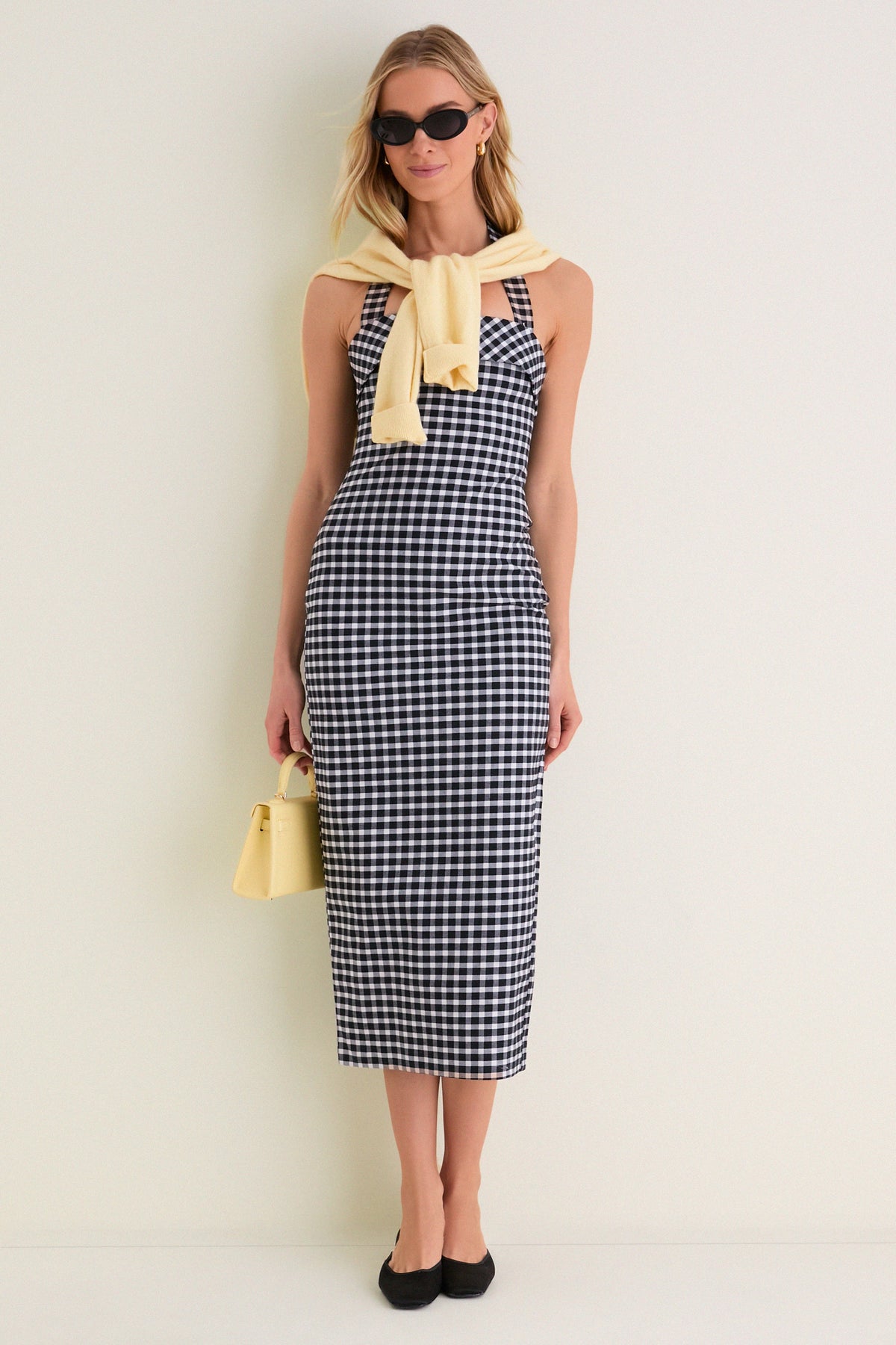 Black and White Chiara Dress