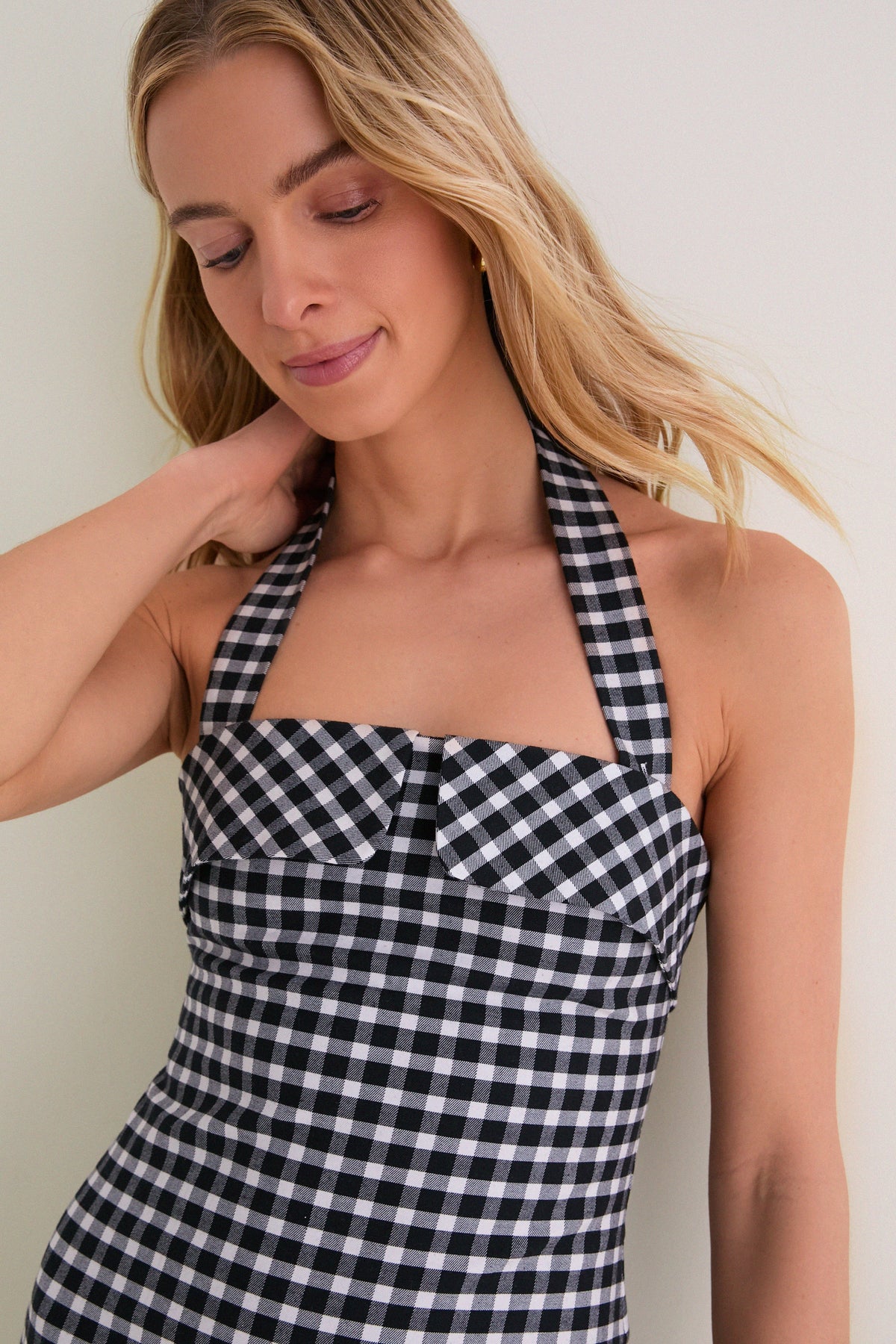 Black and White Chiara Dress