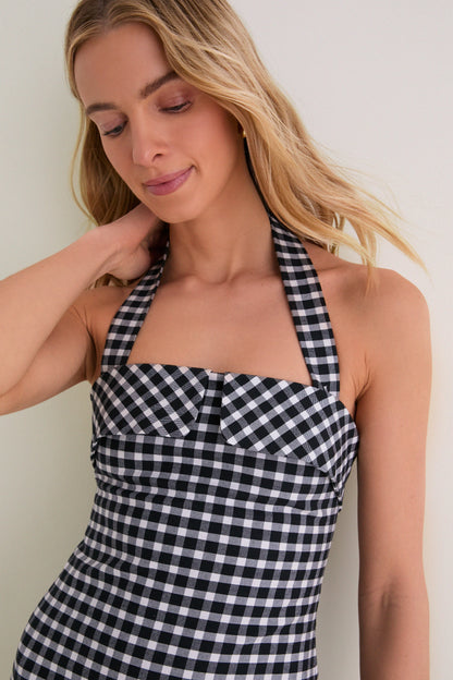 Black and White Chiara Dress
