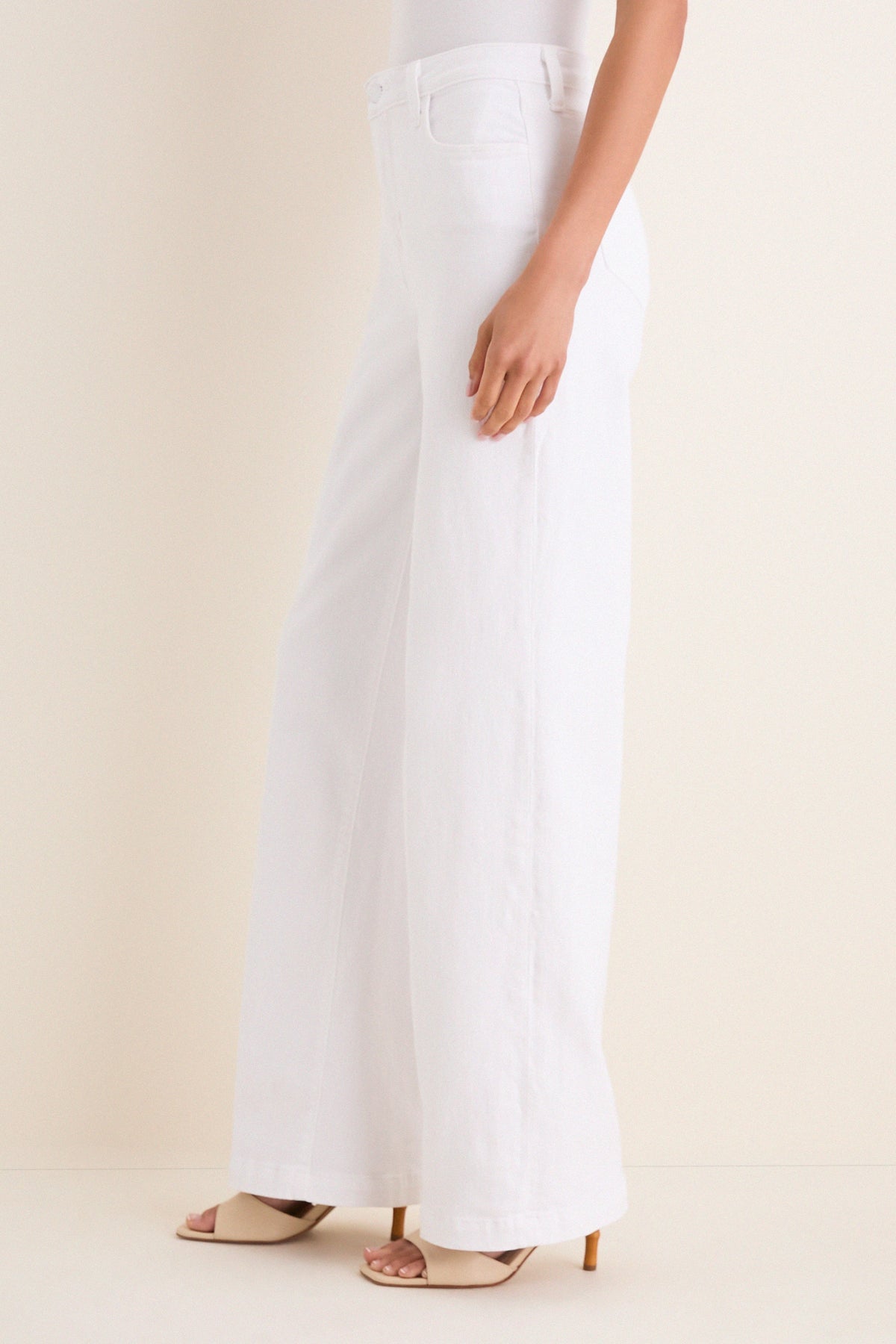 Blanc Scottie High Rise Wide Leg