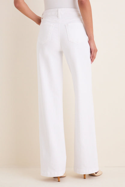 Blanc Scottie High Rise Wide Leg