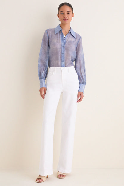 Blanc Scottie High Rise Wide Leg