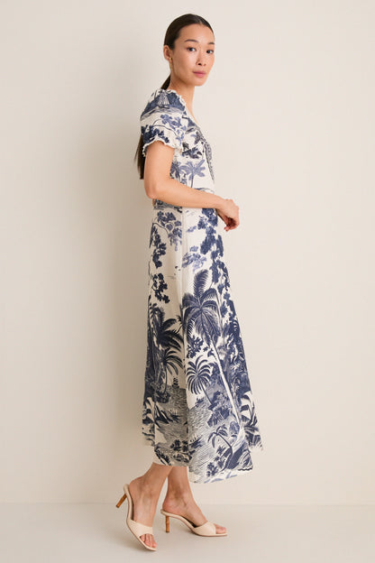 Bermuda Toile Cecily Dress