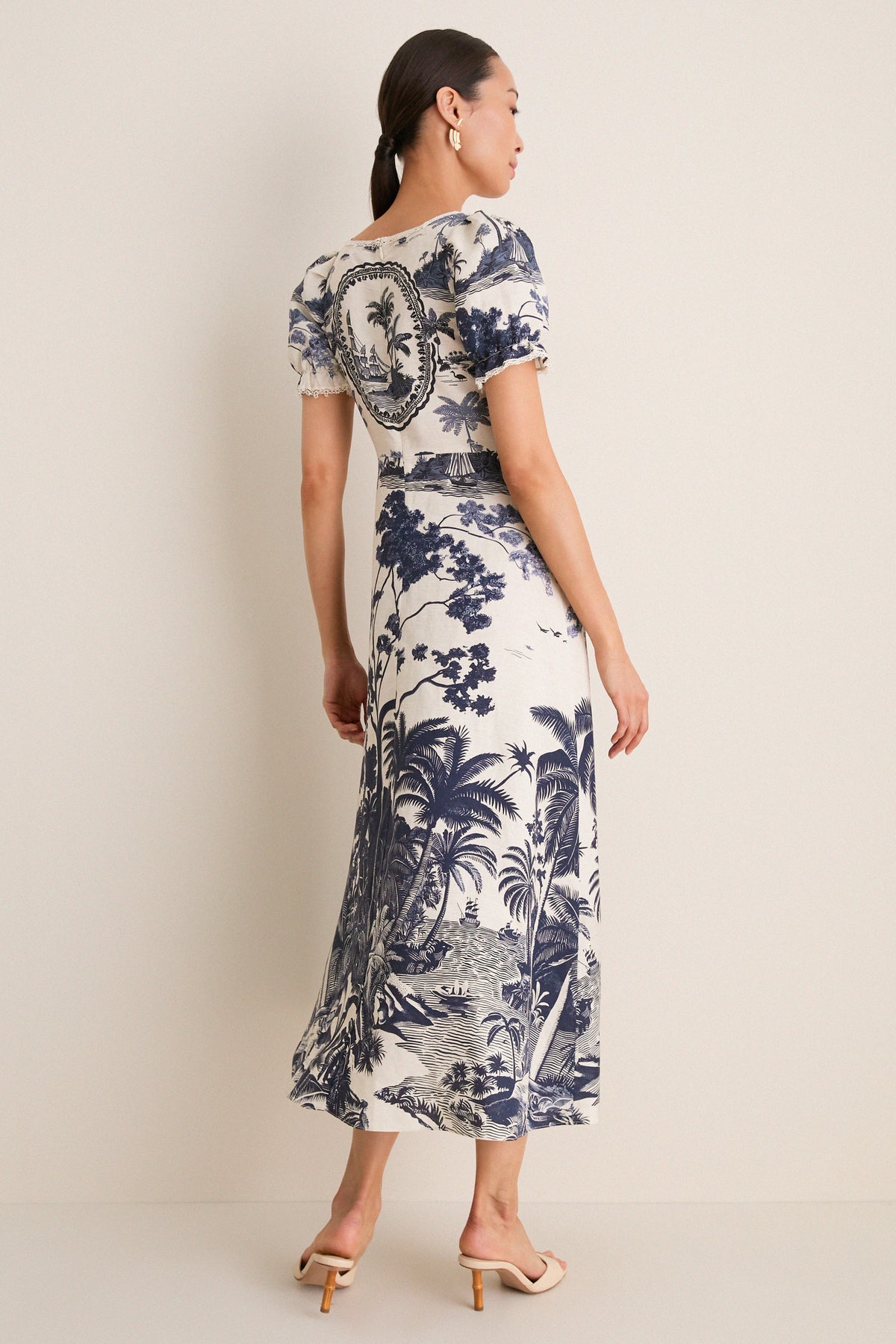 Bermuda Toile Cecily Dress