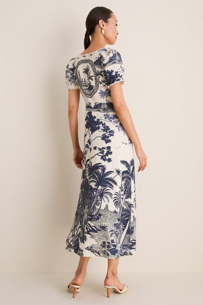Bermuda Toile Cecily Dress