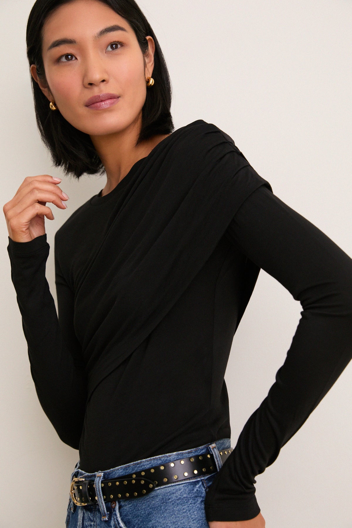 Black Dressi Top