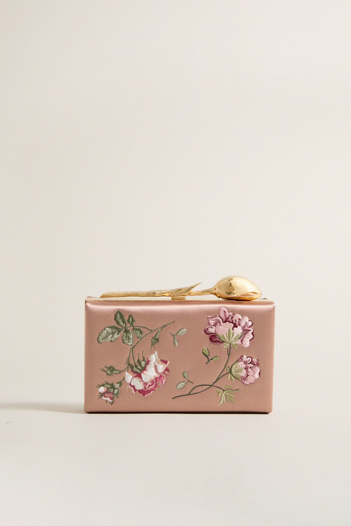 Bisque Bloom Clutch