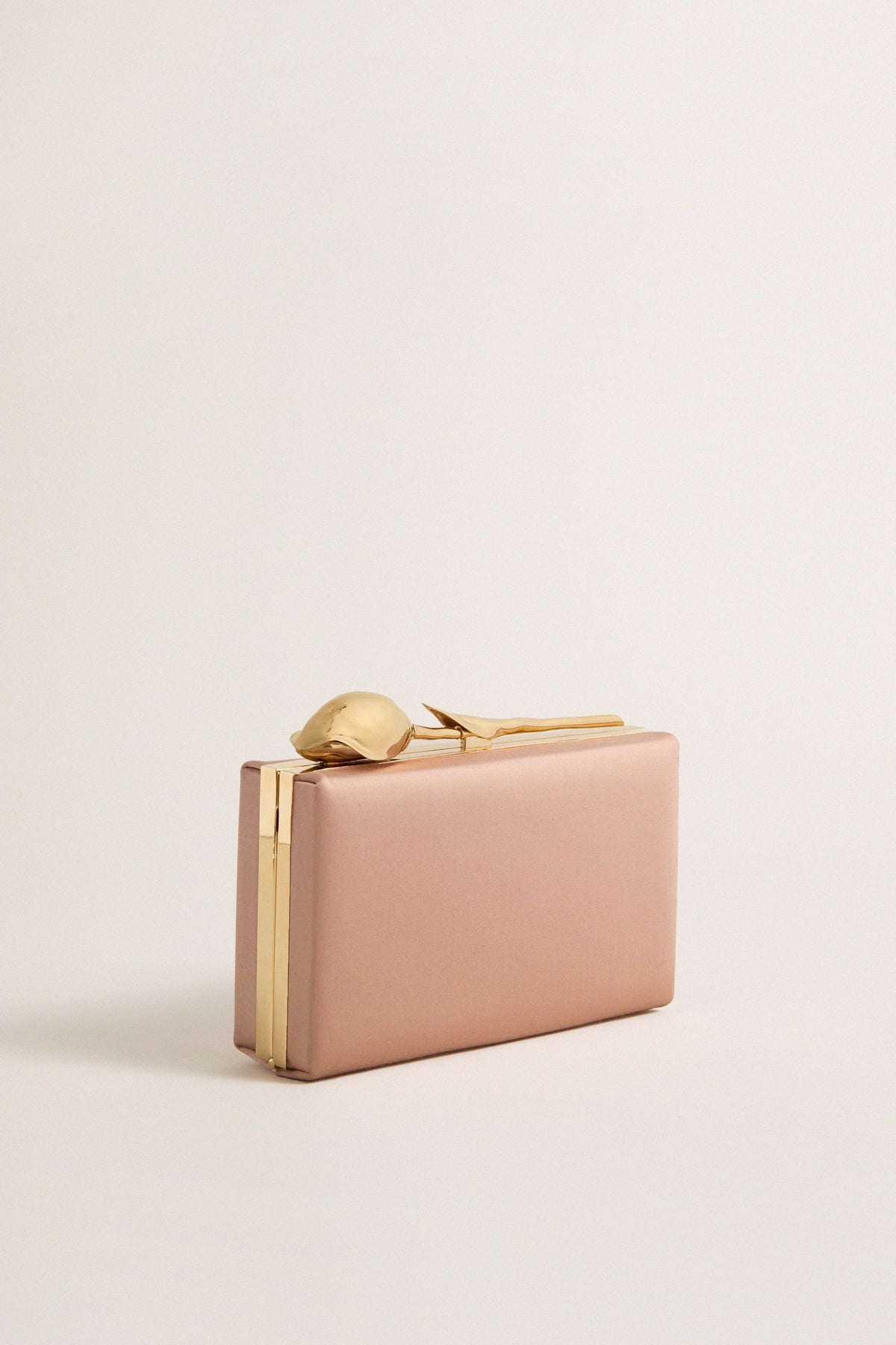 Bisque Bloom Clutch