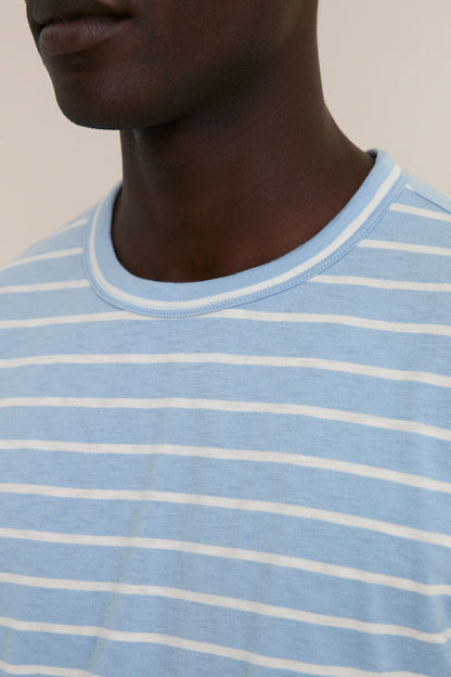 Bermuda Sail Stripe Sunwashed Tee