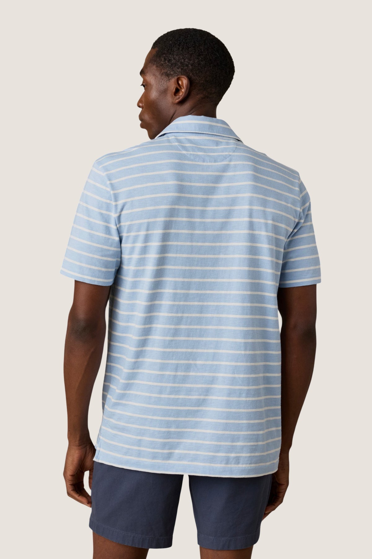 Bermuda Sail Stripe Sunwashed Tee Shirt Polo
