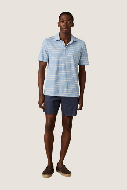 Bermuda Sail Stripe Sunwashed Tee Shirt Polo