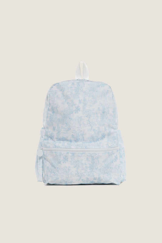 Blue Bunny Toile Backpack