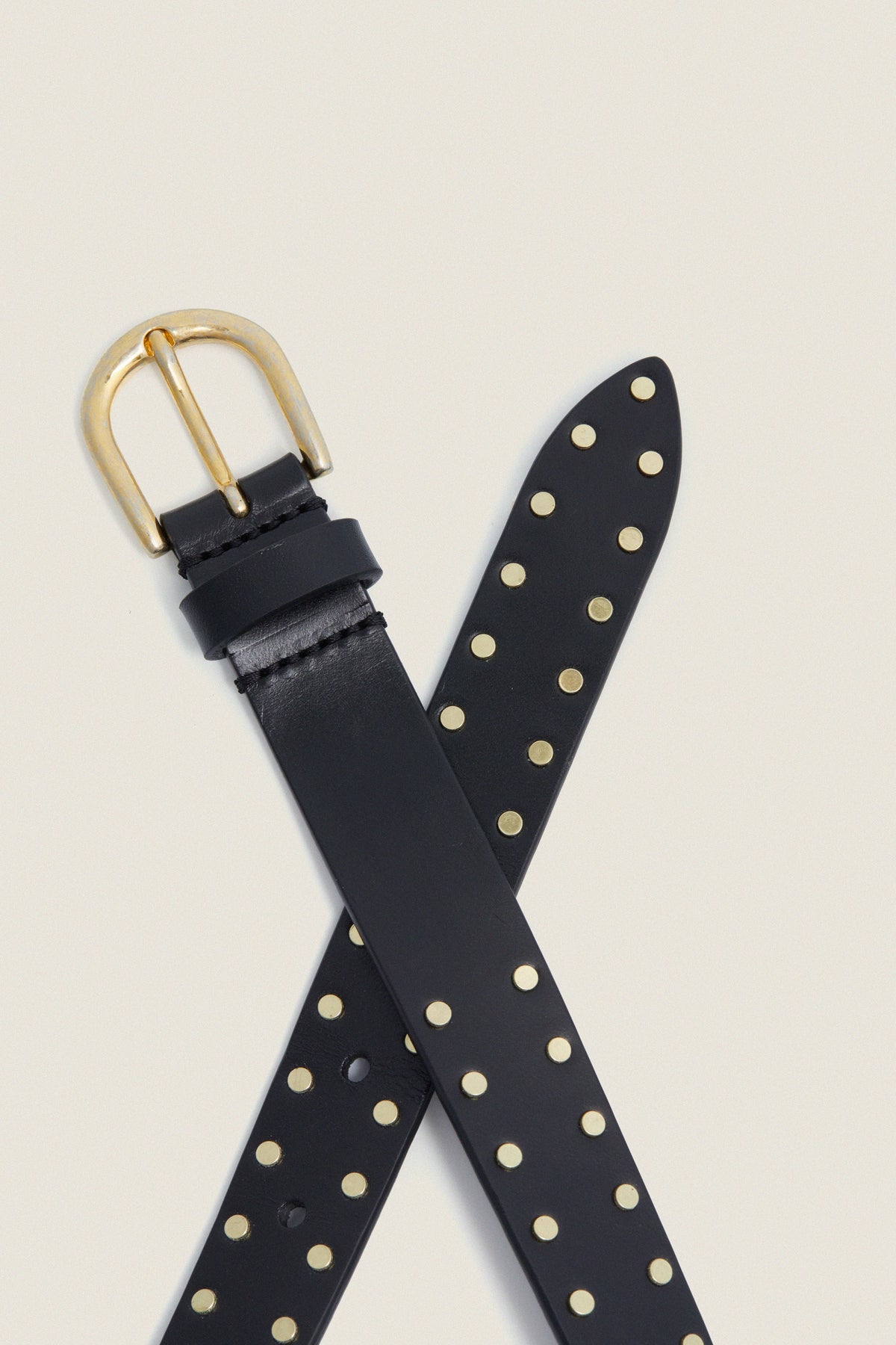 Black Zap Milly Studs Belt