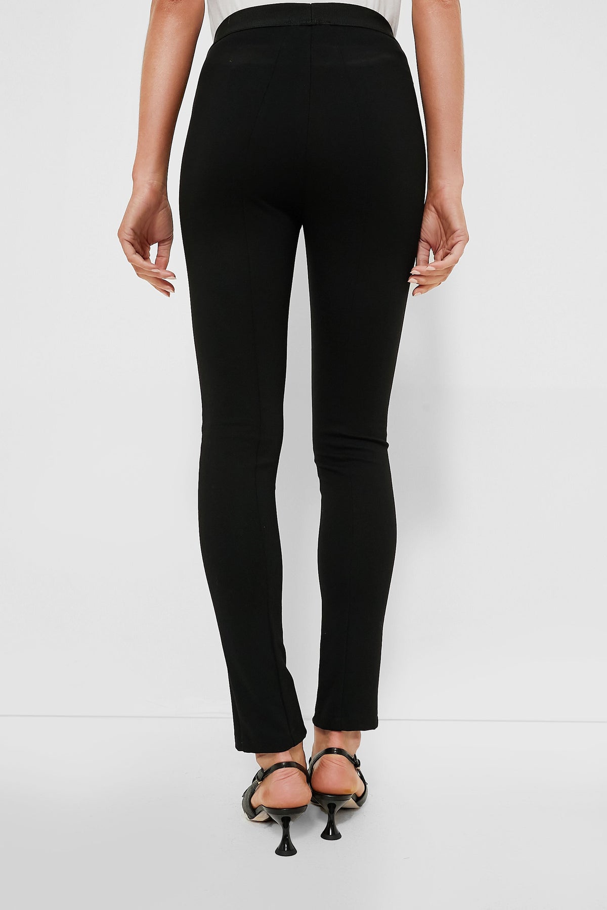 Black Zip Layering Pant