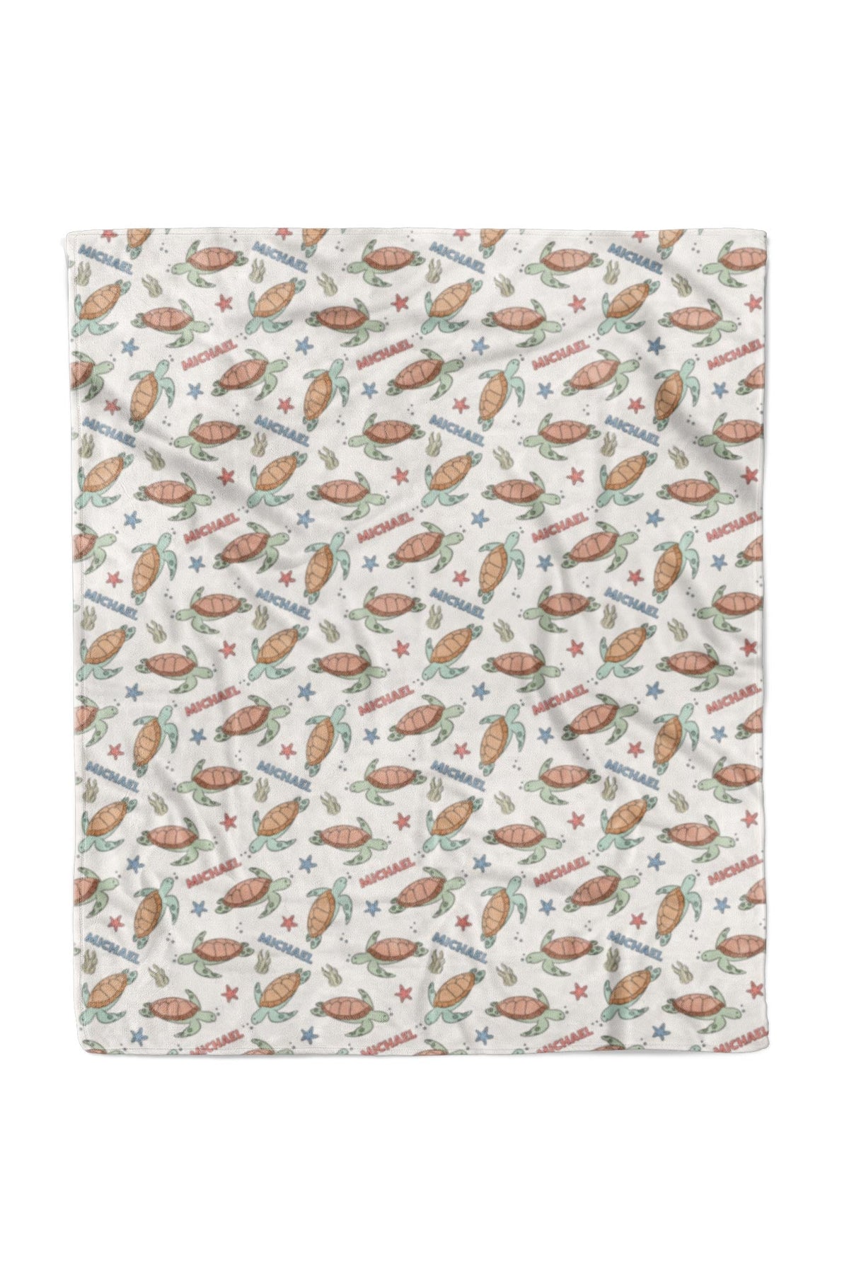 Personalized Kids Blanket | Turtley Rad
