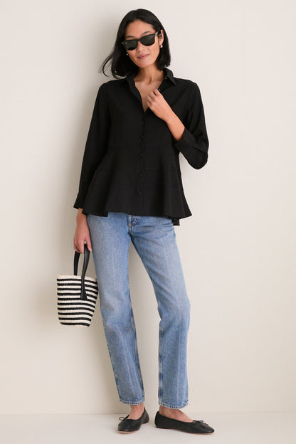 Black Ashlen Blouse