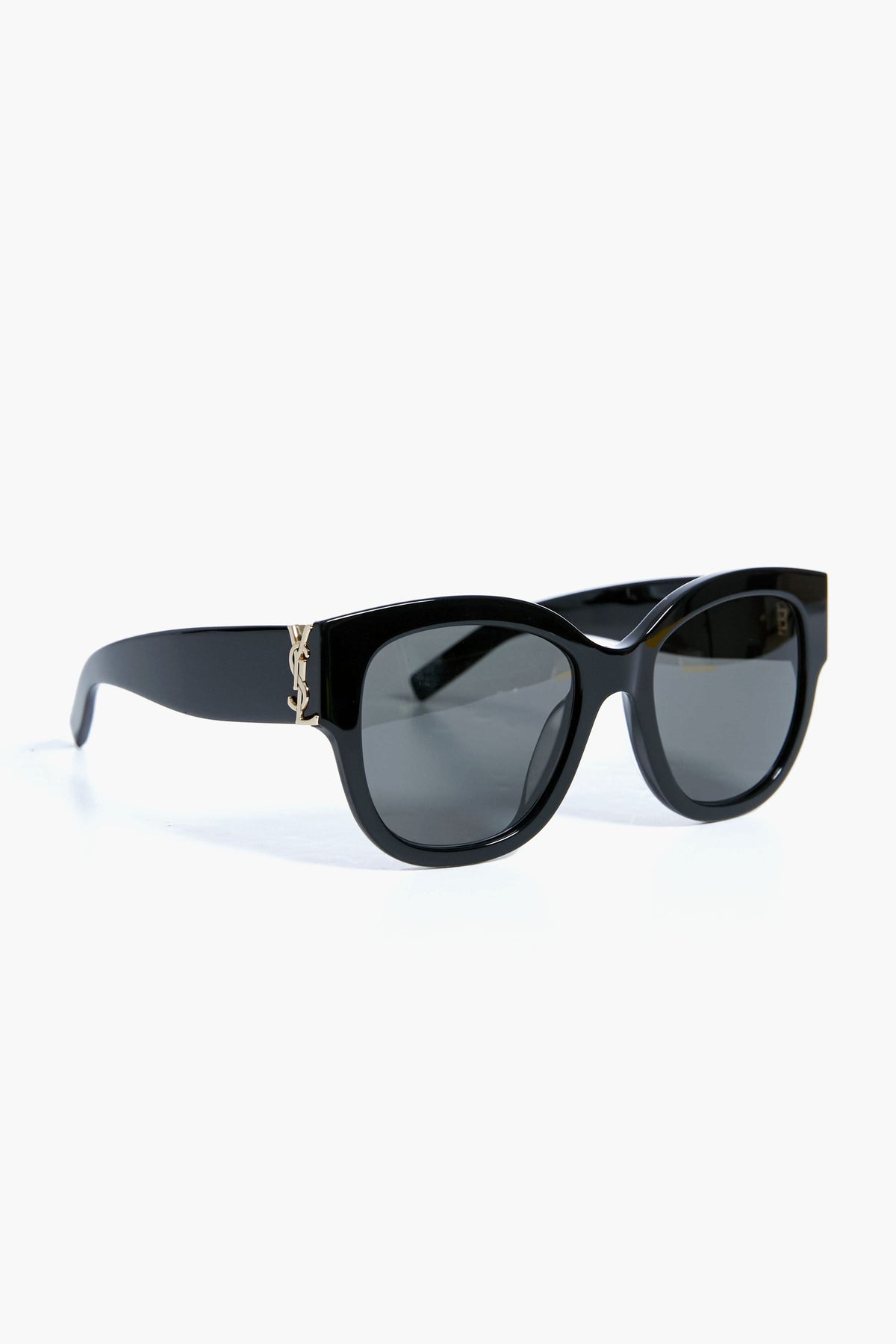 Black and Gold Square Sunglasses