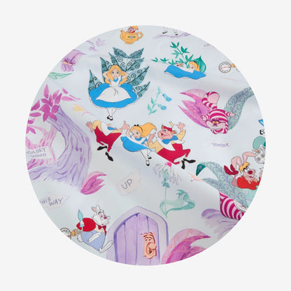 Disney Adventures in Wonderland Reversible Ruffled Duvet Cover