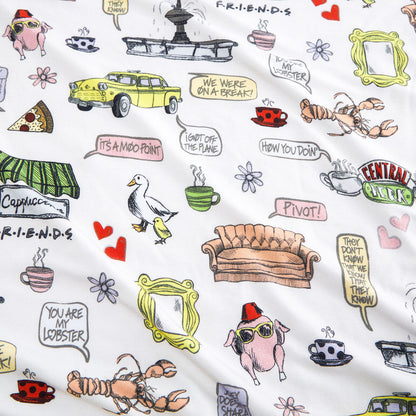 Friends Luxe Plush Patoo® Blanket
