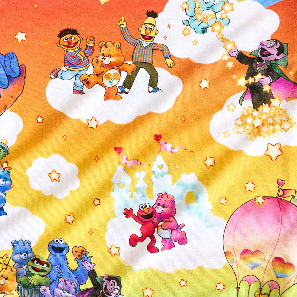 Care Bears™ x Sesame Friends Swaddle Beanie Set