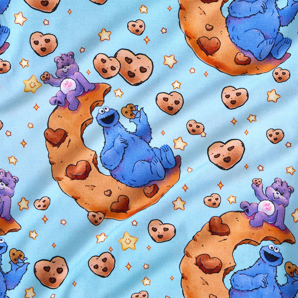 Care Bears™ Share Bear & Cookie Monster Bow Babydoll Dress