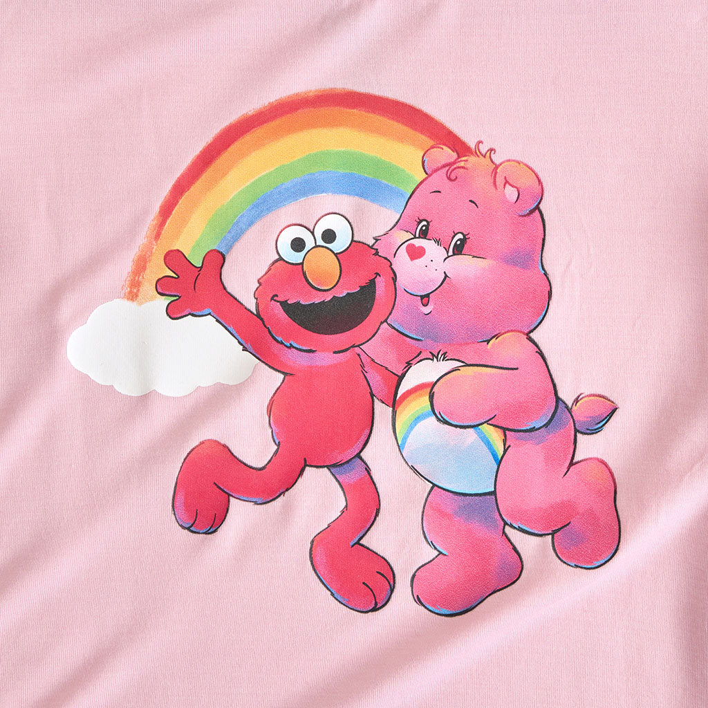 Care Bears™ Cheer Friends French Terry Ruffled Zippered Graphic Hoodie