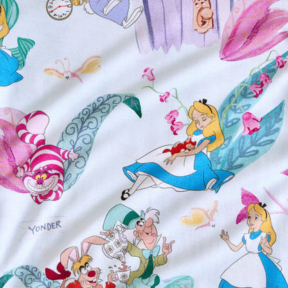 Disney Adventures in Wonderland & Who Are You? Reversible Quilted Patoo® Blanket