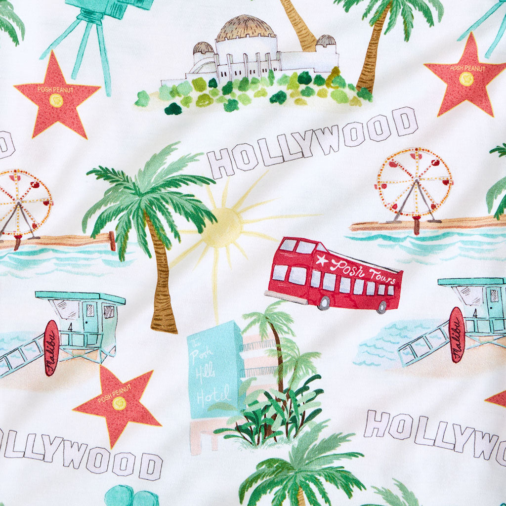 Posh Los Angeles Men's Luxe Pajama Pant Set