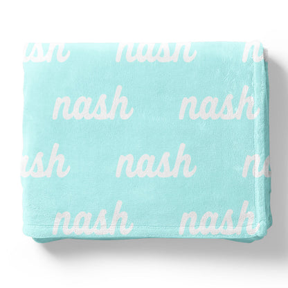 Personalized Color Blanket | Neon Lights
