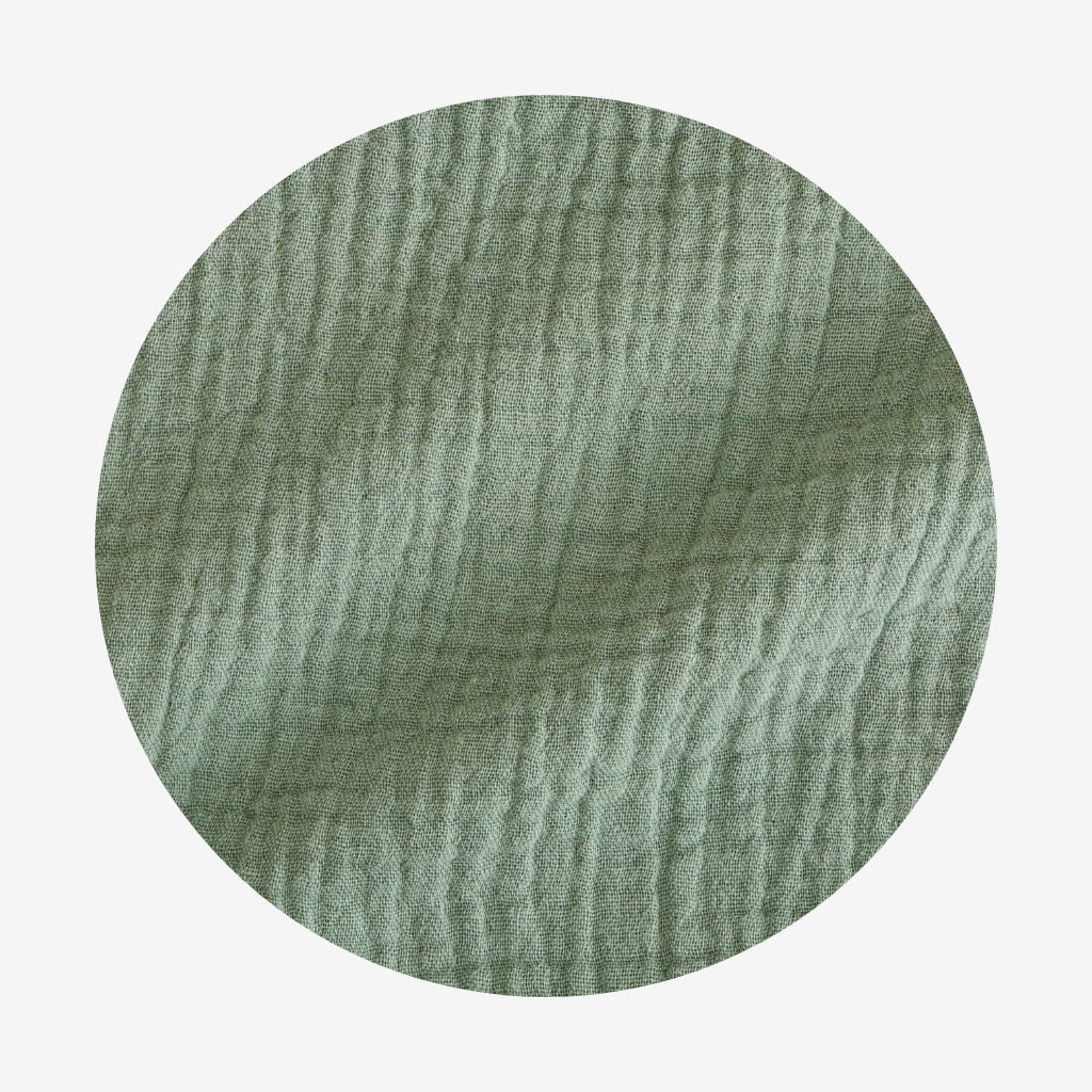 Soft Jade Cotton Crinkle Cami