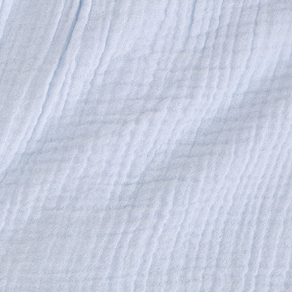 Halogen Blue Cotton Crinkle Romper