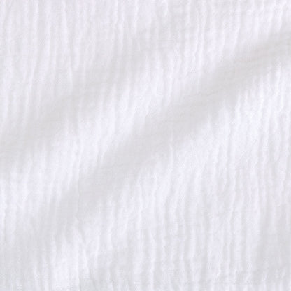 Women's White Cotton Crinkle Cami